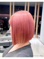 アース 調布店(HAIR & MAKE EARTH)&nbsp;ハイトーンピンク×ボブ