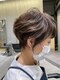 アディクト(ADDICT)の写真/《女性らしさをショートヘアで表現》ハイセンスなショートヘアで貴方の『笑顔』をもっと魅力的に＊