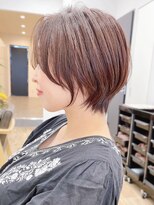 セイドット リー(Say. Ree)&nbsp;Say.ショートボブチェリーブラウンチェリーレッドミニウルフ青山