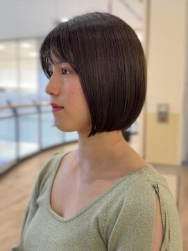 タヤ イオンモール津田沼店(TAYA) ボブ/オリーブカラー/髪質改善カラー