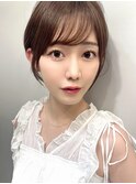 20代30代40代50代小顔◎丸みショート