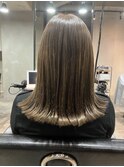 切りっぱなしミディ