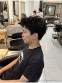 スパイキーショート メンズカット メンズ 短髪 海老名