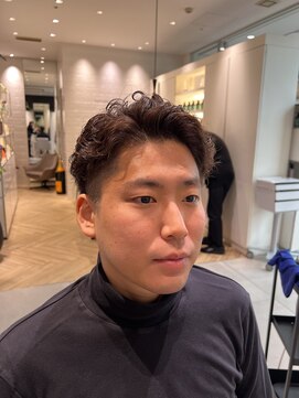 ステア ケース(stair case) アップバングパーマ