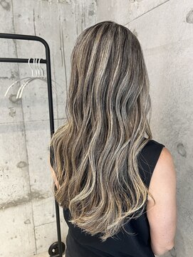 プラスシー(+C) 大人のブレンドカラー！福岡地毛にハイライト/福岡ハイライト