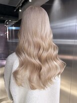 ペレ 栄店(PELE) ミディアムヘア/デザインカラー/フェイスフレーミング/栄