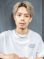 エイトメン 池袋東口店(EIGHT MEN)&nbsp;メンズ/センターパート/ブリーチ/池袋駅