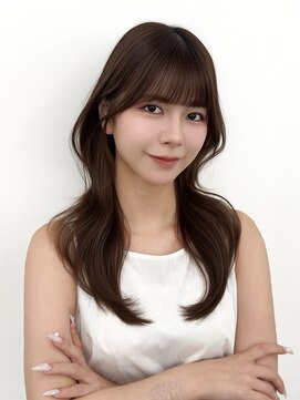アマトウキョウスマートサロン(AMA TOKYO×Smart Salon) くびれレイヤー/顔まわりカット/レイヤーカット/小顔ヘア