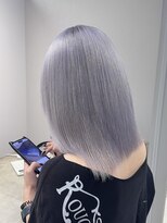 エン 栄店(enne)&nbsp;ミルクティーブラウン/大人ガーリー/ミディアムレイヤーカット