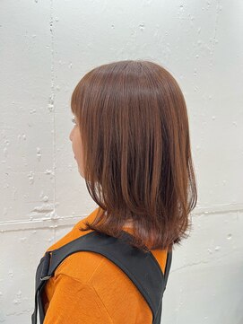 プレフル(playfull) 春らしいオレンジベージュ