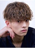 緩め波巻刈り上げないマッシュ