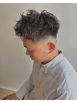 ヘアーメイク ラグズ(Hair Make Luxtz) ピンパーマ×メッシュ/20代/30代