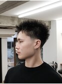 スパイキーショート【テーパーフェード】
