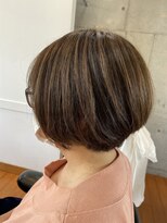 ココロヘアー 住吉店(Cocolo hair)&nbsp;ショートボブ×艶カラー
