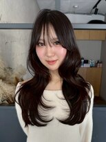 エトワ 中央店(etoi)&nbsp;大分韓国かき上げレイヤーカット大人レイヤー顔まわりレイヤー
