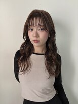 フィルムス 横浜(FILMS+)&nbsp;デジタルパーマ/ミディアムレイヤー/韓国巻き風/顔周りカット