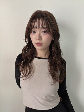 フィルムス 横浜(FILMS+) デジタルパーマ/ミディアムレイヤー/韓国巻き風/顔周りカット