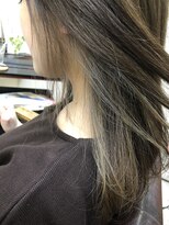 ファシオ ヘア デザイン(faccio hair design)&nbsp;ベージュのインナーカラー