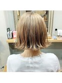 2wayベージュボブ