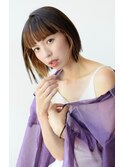 フェイスフレーミングボブ
