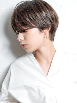 パザパ 寒河江店(pa.za.pa.)の写真/《『人気Ｎｏ.1』圧倒的☆透明感カラー＋カット¥6800～》こだわり抜いた繊細なカットで毛先まで微調整◎