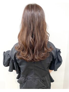 セシルヘアー(CECIL hair) CECIL 下北沢　ラベンダーベージュ×韓国人風カラー