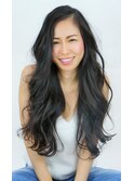 ☆ぱっつんロング×ウェーブ☆