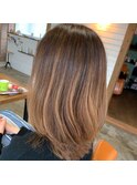 “ミディアムハイライトヘアー◎”