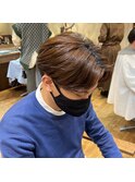 ナチュラルセンターパート