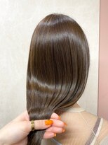 カームバイリコ 学芸大学(calm by liko)&nbsp;美髪/大人かわいい/こなれミディ/サンドベージュ[学芸大学]