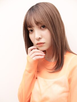 ヨファ ヘアー 芦屋店(YOFA hair) 大人かわいい小顔美髪こなれセミディ0805
