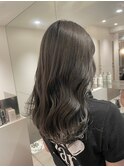 【穂乃華】透明感艶髪オリーブグレージュ/ブリーチなし<渋谷>