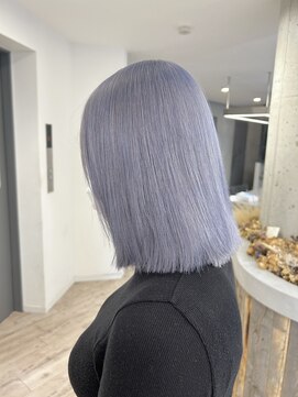 ルーブ トウキョウ(Loob. TOKYO) ラベンダーブルージュ【ケアブリーチ、イルミナカラー】