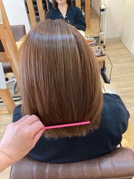 グランバイ アトリエドングリ(Grand × AtlierDonguri) 髪質改善 ビフォーアフター その348(マットベージュ)