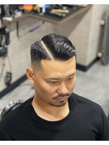 米澤理髪店(YONEZAWA)&nbsp;気合いのサイドパート