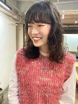 ソイ 下北沢(soi)&nbsp;セミロングゆるめのウェーブパーマ