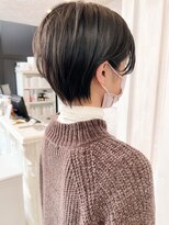 キャアリー(Caary)&nbsp;福山キャアリー小顔補正立体カットショートヘア　ショートボブ