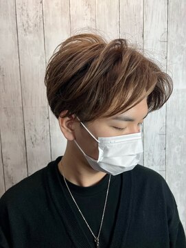 ビューティドレッセヤマノ 池袋パルコ(Beauty Dresse YAMANO) 【メンズ】【マッシュ】【ハイライトカラー】