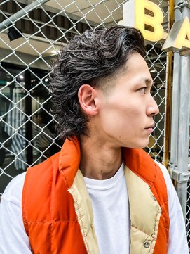 フジヤマ バーバー ショップ(FUJIYAMA BARBER SHOP) ミディアムバック