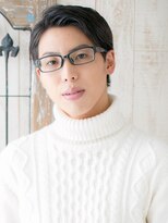 モッズヘアメン 名護大東店(mod's hair men)&nbsp;定番人気！七三オールバック耳だしショートj名護大東