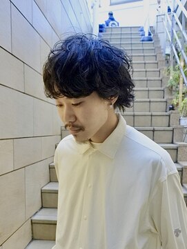 テテコケット(tete coquette) メンズショート×ニュアンスパーマ