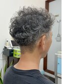 メンズミドル世代パーマスタイル