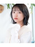 インナーカラー/インナーブルー/イヤリングカラー