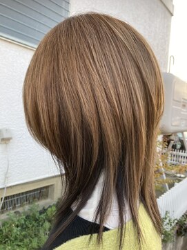 ベルシュヴー(belles cheveux) ウルフデザインカラー×ハリウッドトリートメント