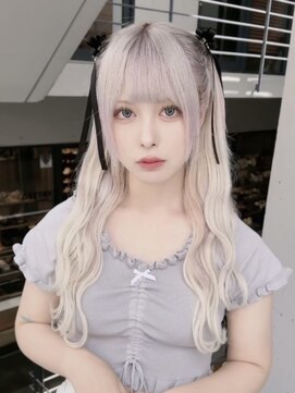 ドットハリス(.Hallis) ハイトーンカラー/ホワイトカラー/髪質改善/ホワイトベージュ