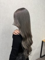 エル オオサカ 心斎橋店(L. OSAKA) シルバーグレージュカラー/エフェクトブリーチ
