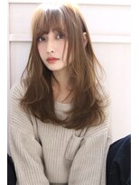 ロゼ 新大宮(ROSE)&nbsp;【ROSE】レイヤーカット＿前髪＿ベージュカラー