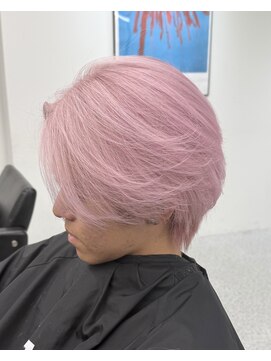 メンズペレ 渋谷(MEN'S PELE) スペインカール/スパイキーショート/ブルーブラック/渋谷