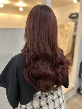 グランディールヘアデザイン(grandir hairdesign) ワインレッド!-Yurika-