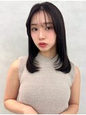 韓国レイヤー/ワインレッド/マロンベージュ/イメチェン/吉祥寺